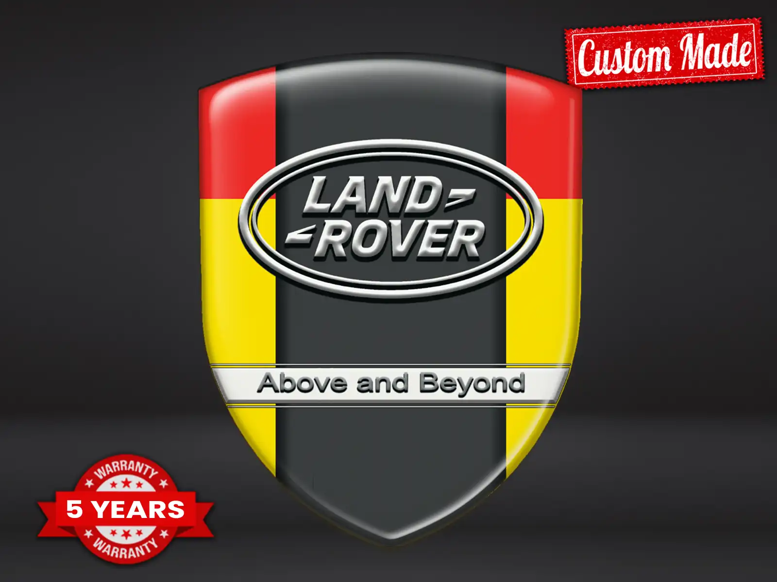 Land Rover Windschutzaufkleber Limitiert Racing Professionell